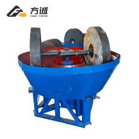 Gold Ore Grinding Wet Pan Mill with 1100/1200/1500 Model Options