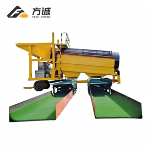 Heavy-Duty Mining Trommel Screen for Ore & Aggregate Classification