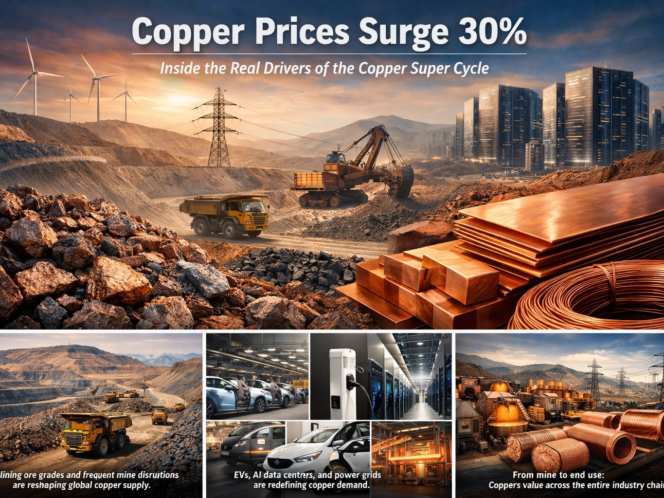 Copper Prices Surge Over 30% in 2025: What’s Really Driving The Copper Super Cycle?