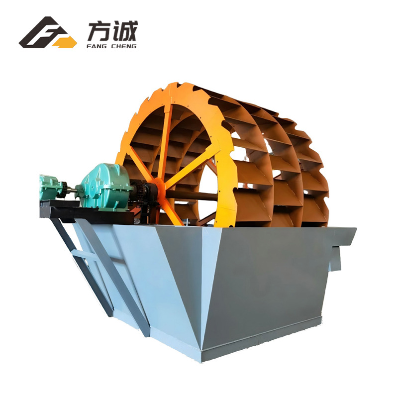 High-Efficiency Wheel Sand Washer (50-200t/h Capacity)