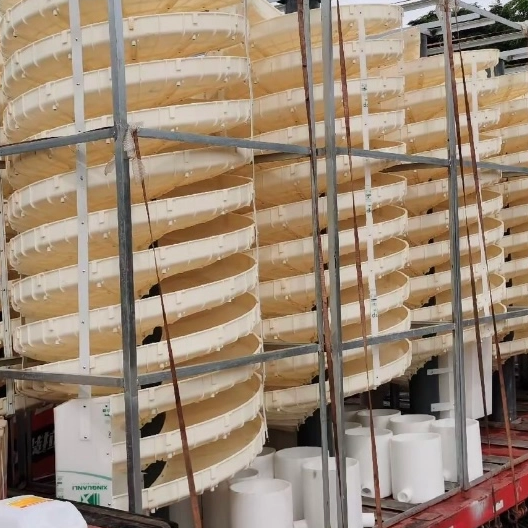 Optimized Technology And Practical Application of ABS Spiral Chute