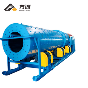 Heavy-Duty Gold Trommel Scrubber for High-Clay Alluvial Ore Washing