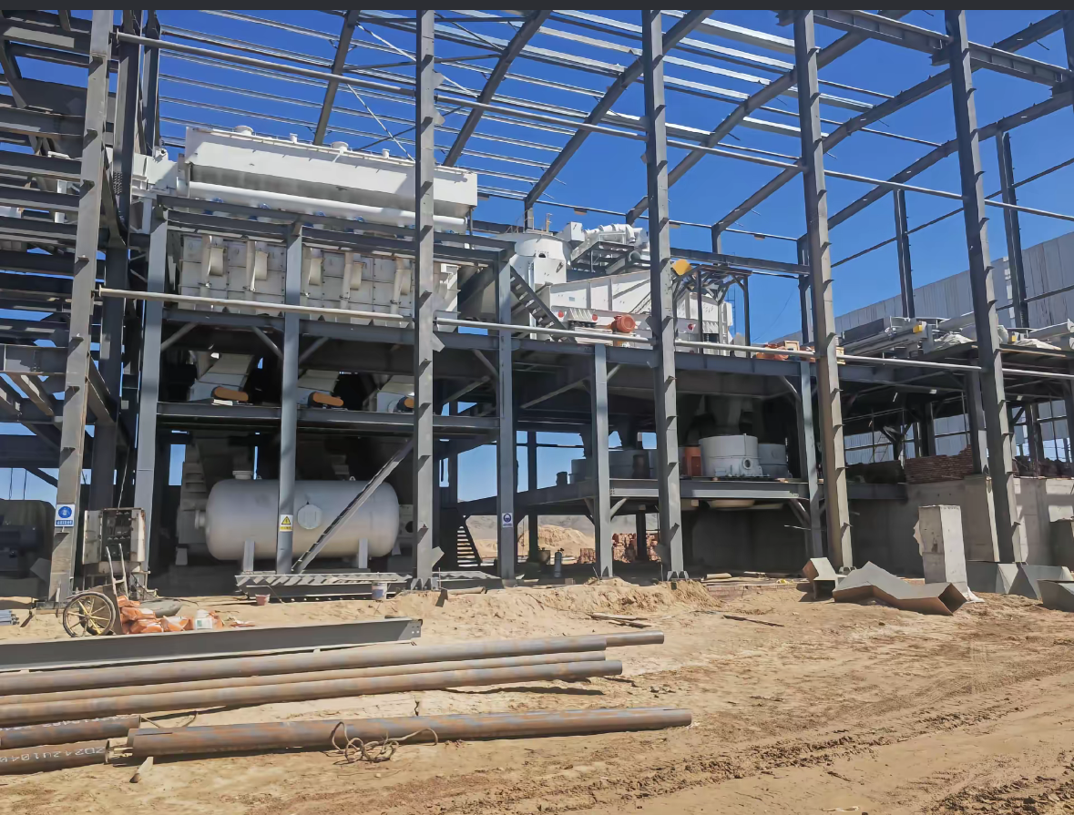  Uganda 150tph Kaolin Wet Beneficiation Plant 