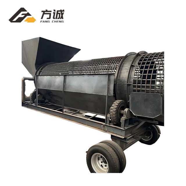 Heavy-Duty Mining Trommel Screen for Ore & Aggregate Classification